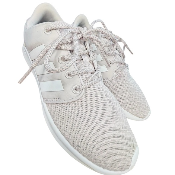 Adidas Cream and White Sneakers Minimalist Design, Size 7.5 - Picture 6 of 10